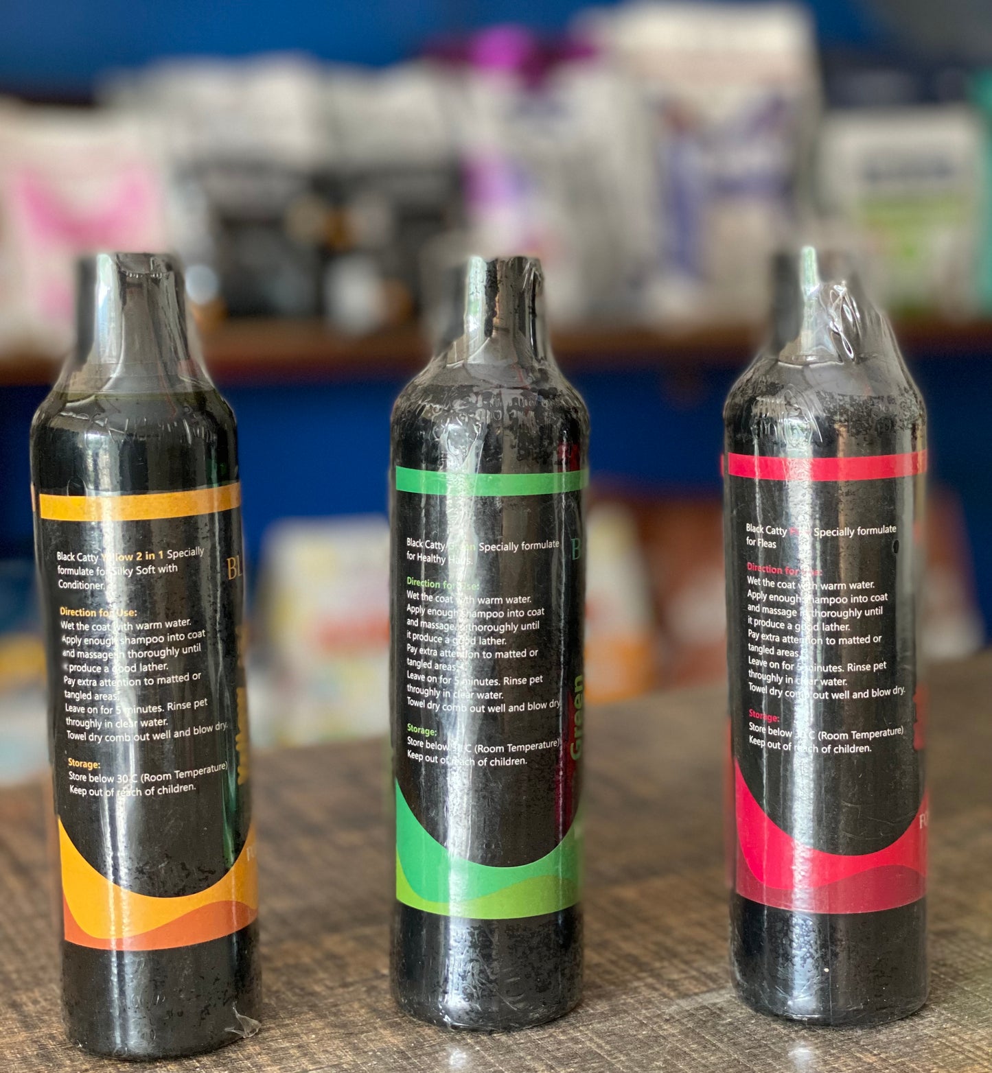 Remu Black Catty Shampoo [320 ML, 120 ML]