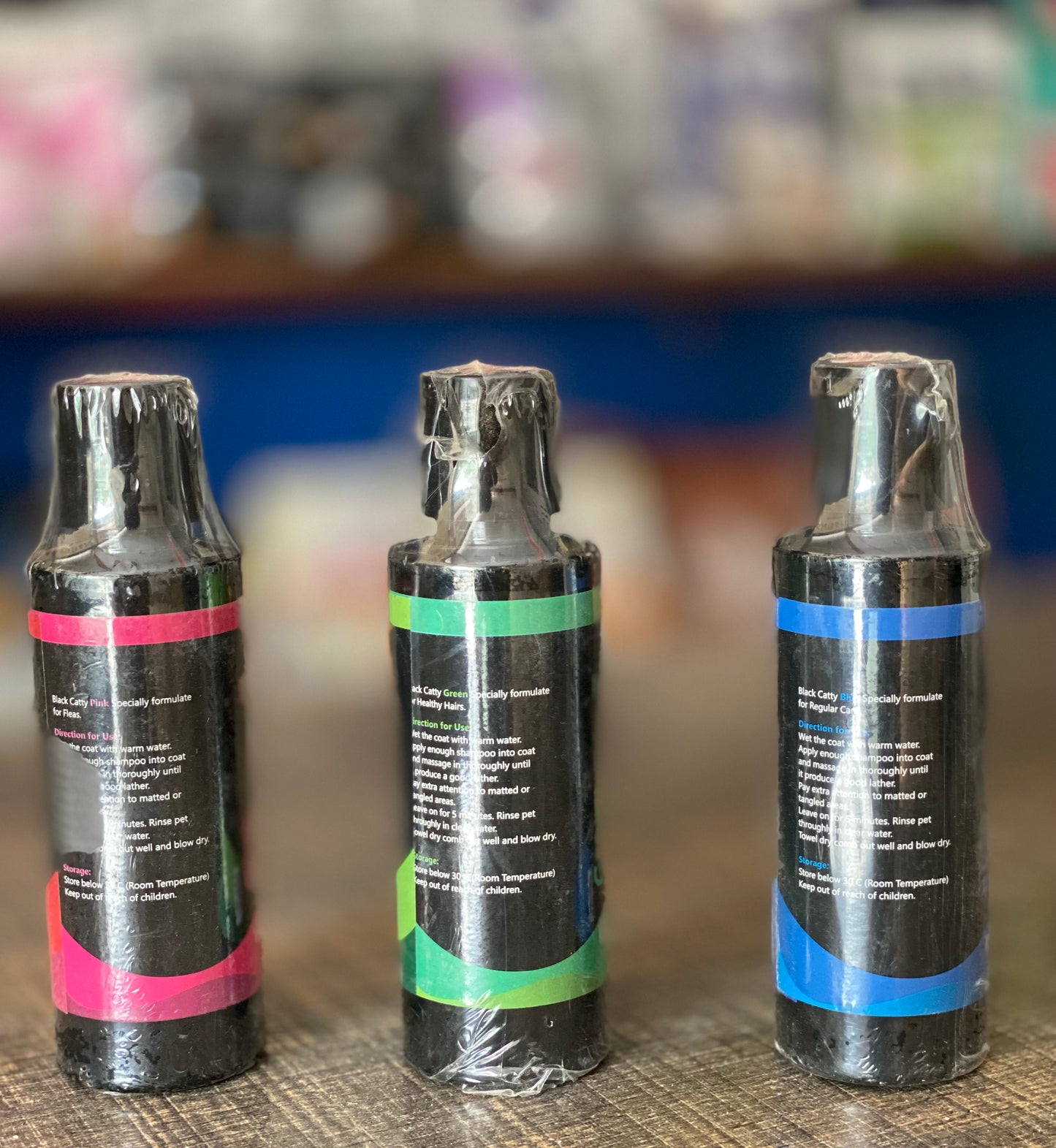 Remu Black Catty Shampoo [320 ML, 120 ML]